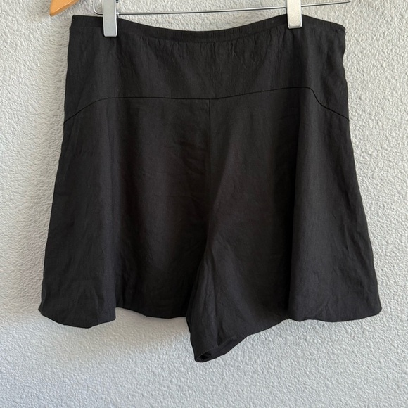 Vince Flounce A-line Shorts Size 4 Linen Blend - Picture 4 of 5